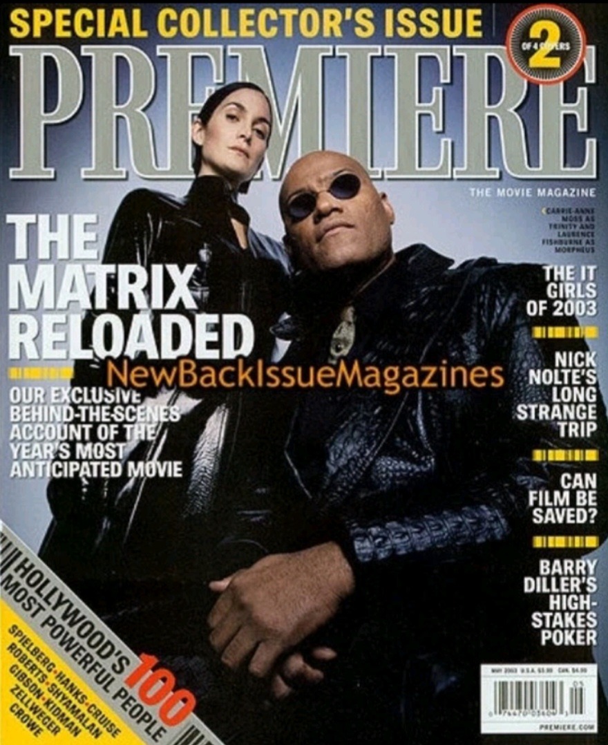 Premiere The Matrix (Carrie-Anne Moss & Laurence Fishburne), Hobbies ...