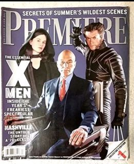 Premiere X-Men Patrick Stewart, Hugh Jackman, Anna Paquin