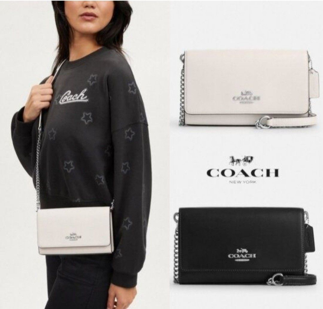 CP033 Preorder coach flap clutch womens crossbody bag waiting time 10 to 12days after payment made chat to buy to order Women s Fashion Bags Wallets Cross body Bags on Carousell