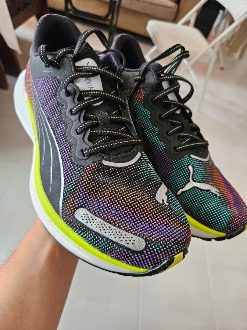 Puma Deviate Nitro 2 Psyrush BNIB Carbon plated Men s Fashion Footwear Sneakers on Carousell