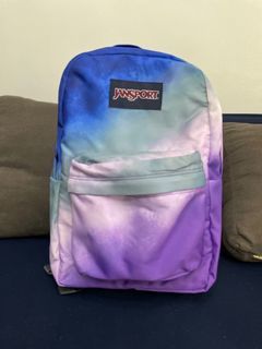 Purple ombre large jansport backpack