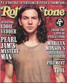 Rolling Stone Eddie Vedder of Pearl Jam