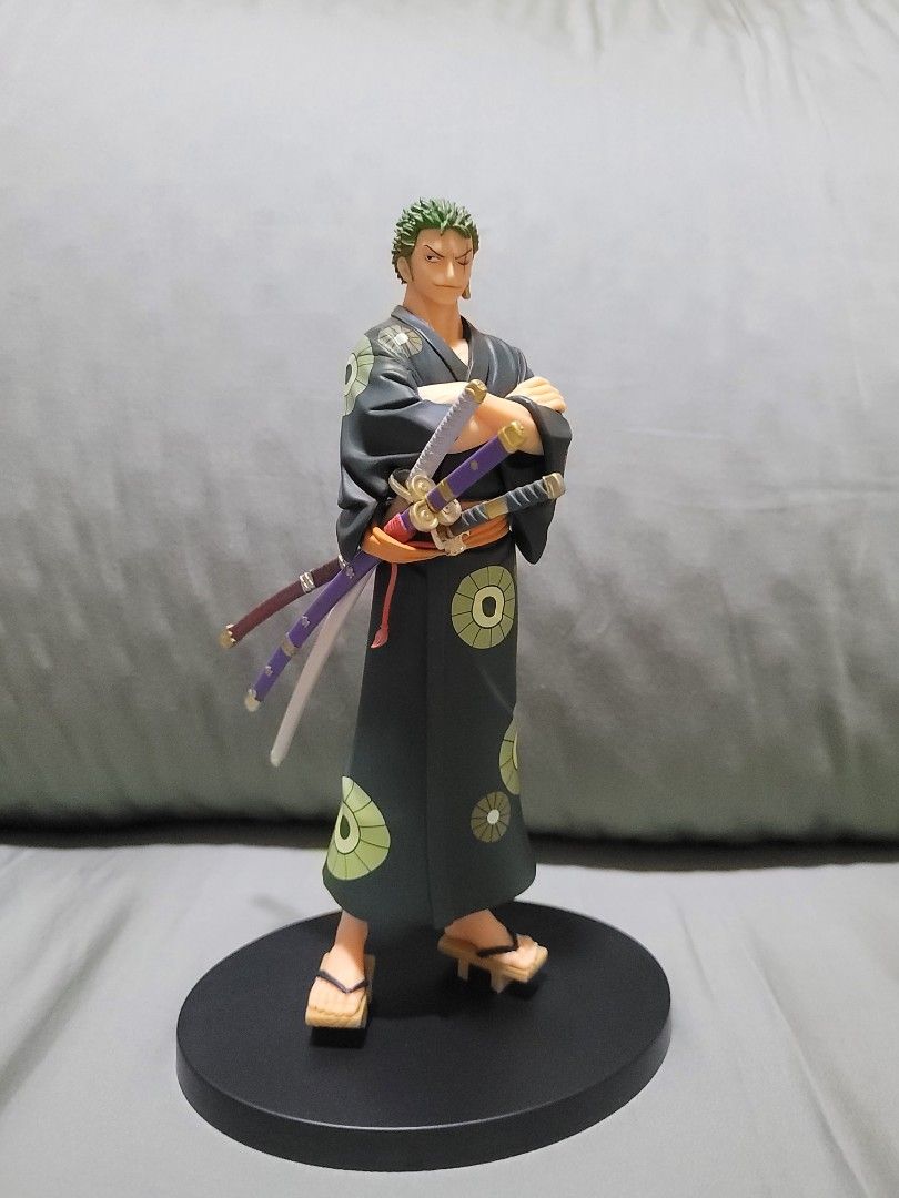 Roronoa Zoro Action Figure One Piece Straw Hat Pirates, Hobbies