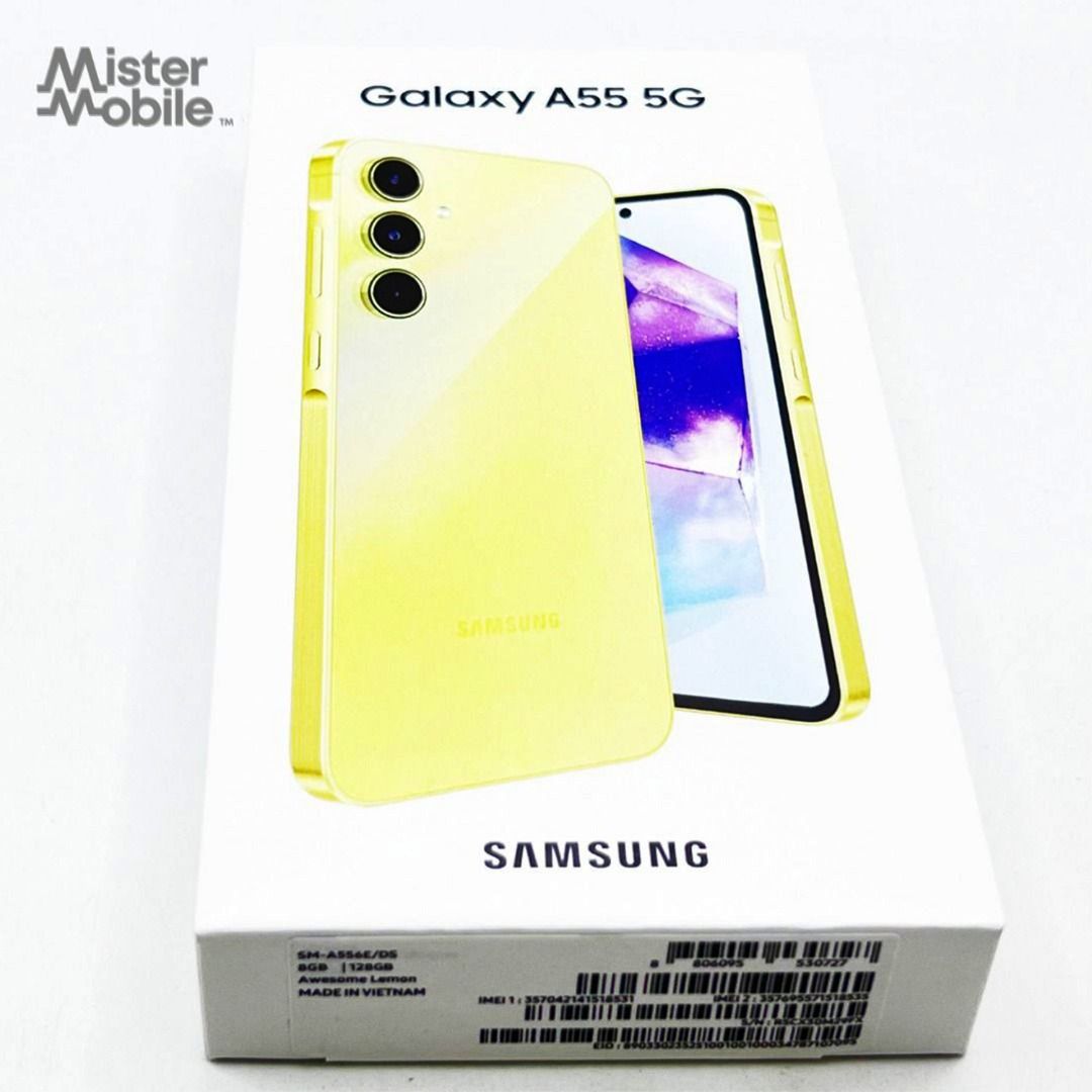 GALAXY A55 5G 本体 オーサムレモン（Galaxy A55 5G Awesome