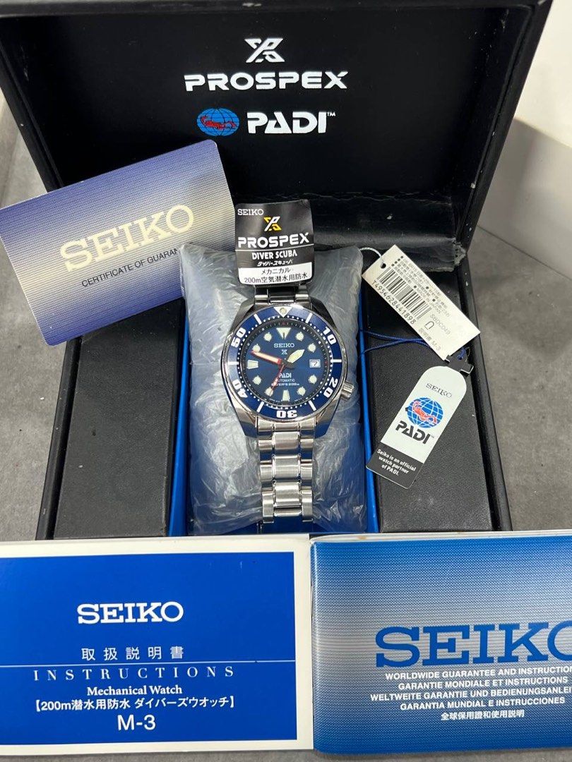 SEIKO PROSPEX SUMO PADI MADE IN JAPAN LIMITED EDITION 1000 PIECE AUTOMATIC DIVERS 200M SBDC049