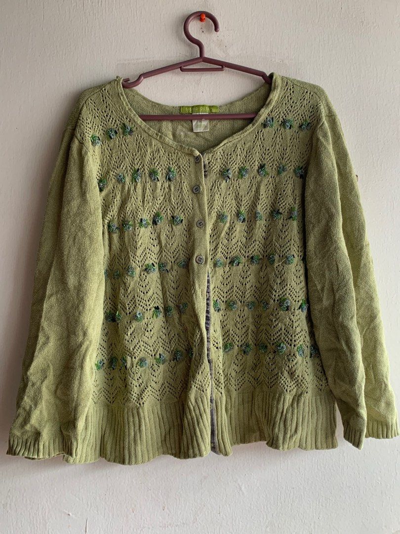 Sigrid olsen cardigan top
