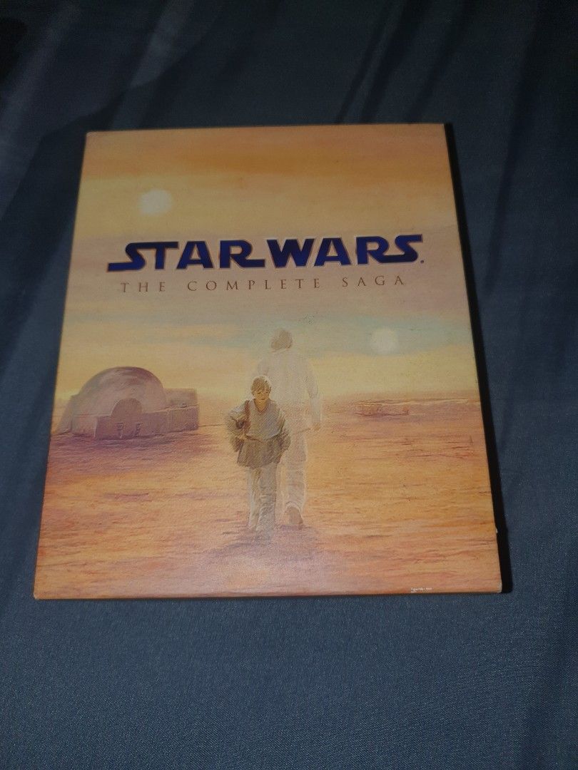 STAR WARS THE COMPLETE SAGA 9 BLU RAY INCLUDE PICTURE BOOKLET AND