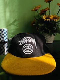 stussy flat cap