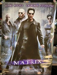 The Matrix Theatrical Poster - Neo, Morpheus, Trinity & Cypher