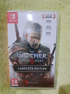 The Witcher wild hunt 3 nintendo switch game