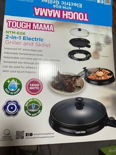 Though mama 2-in-1 Electric Griller and skillet