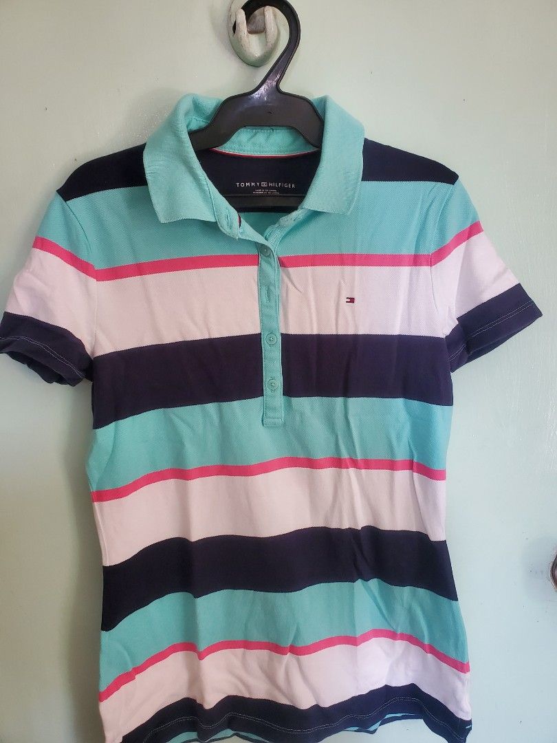Take all 3 for 499! Tommy Hilfiger polo shirts XS (Category: Shirts) located in Baguio. Submitted by myizztuff (Listing ID 1300264228, Image 1). Description: removed tag, washed, and never been used 😅 rfs- small for me XS on tag, can fit small womens Take all 500.