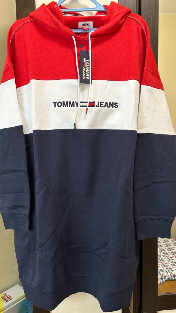Tommy Women Hoodie One Piece size L Carousell