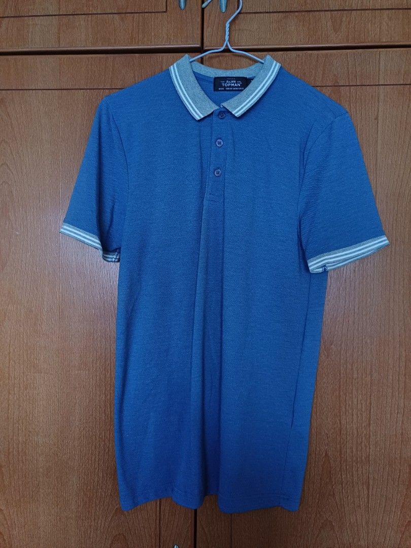 Topman Polo Shirts Men s Fashion Tops Sets Tshirts Polo Shirts on Carousell
