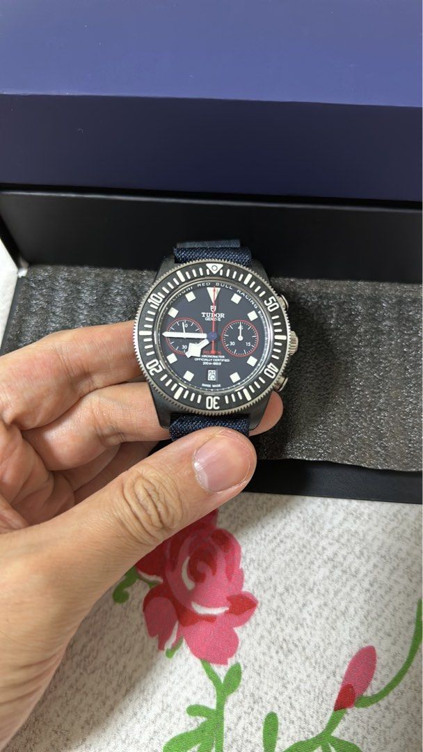 TUDOR 帝舵表Pelagos FXD Red Bull Alinghi Chronograph 阿靈基紅牛 