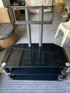 TV Tempered Glass Rack and Stand