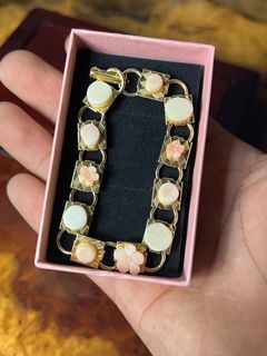 Vintage Angel Skin Coral Bracelet