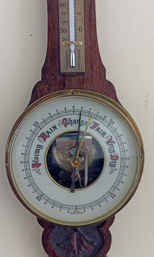 Vintage Barometer, Made In Germany, Hobbies & Toys, Memorabilia ...