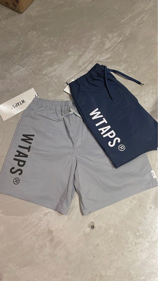 WTAPS SPSS2002 / SHORTS / CTPL. WEATHER. SIGN 23SS navy gray grey