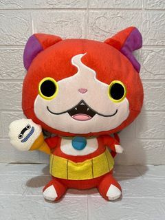Yokai x Yo-kai Watch Jibanyan Red Cat Biggie Plush/Stufftoy