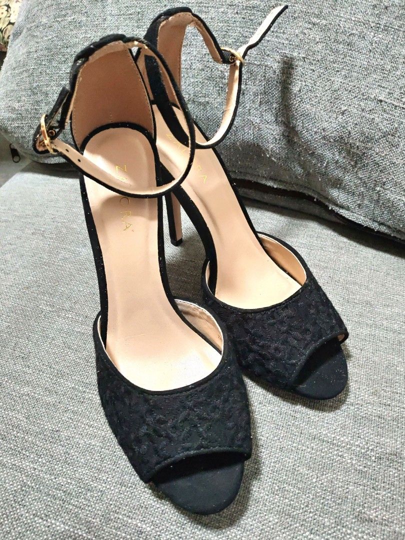 ZALORA Ankle Heels Size 6 Women s Fashion Footwear Heels on Carousell