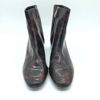 Zara leopard rubber Boots