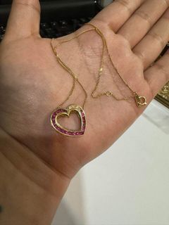 18K Japan Gold with Ruby