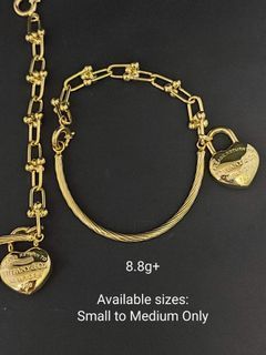 18K Saudi Gold half bangle bracelet