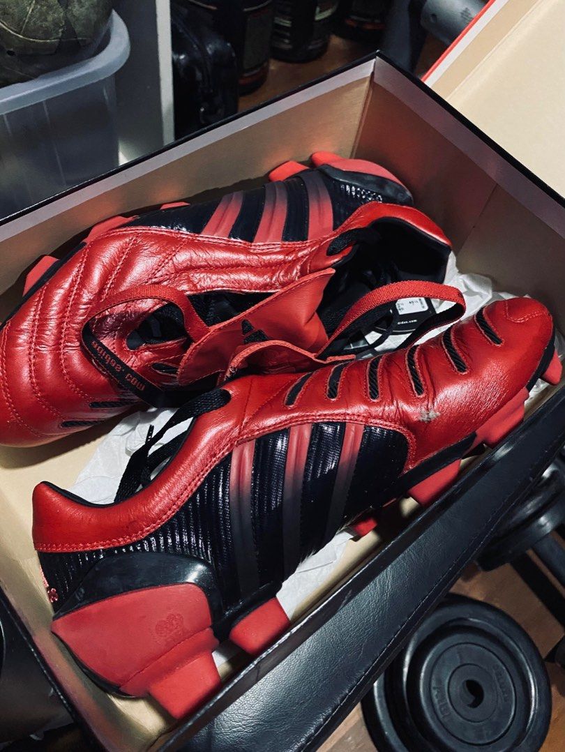2004 Adidas Predator Pulse TRX FG Red (US 11), Sports Equipment