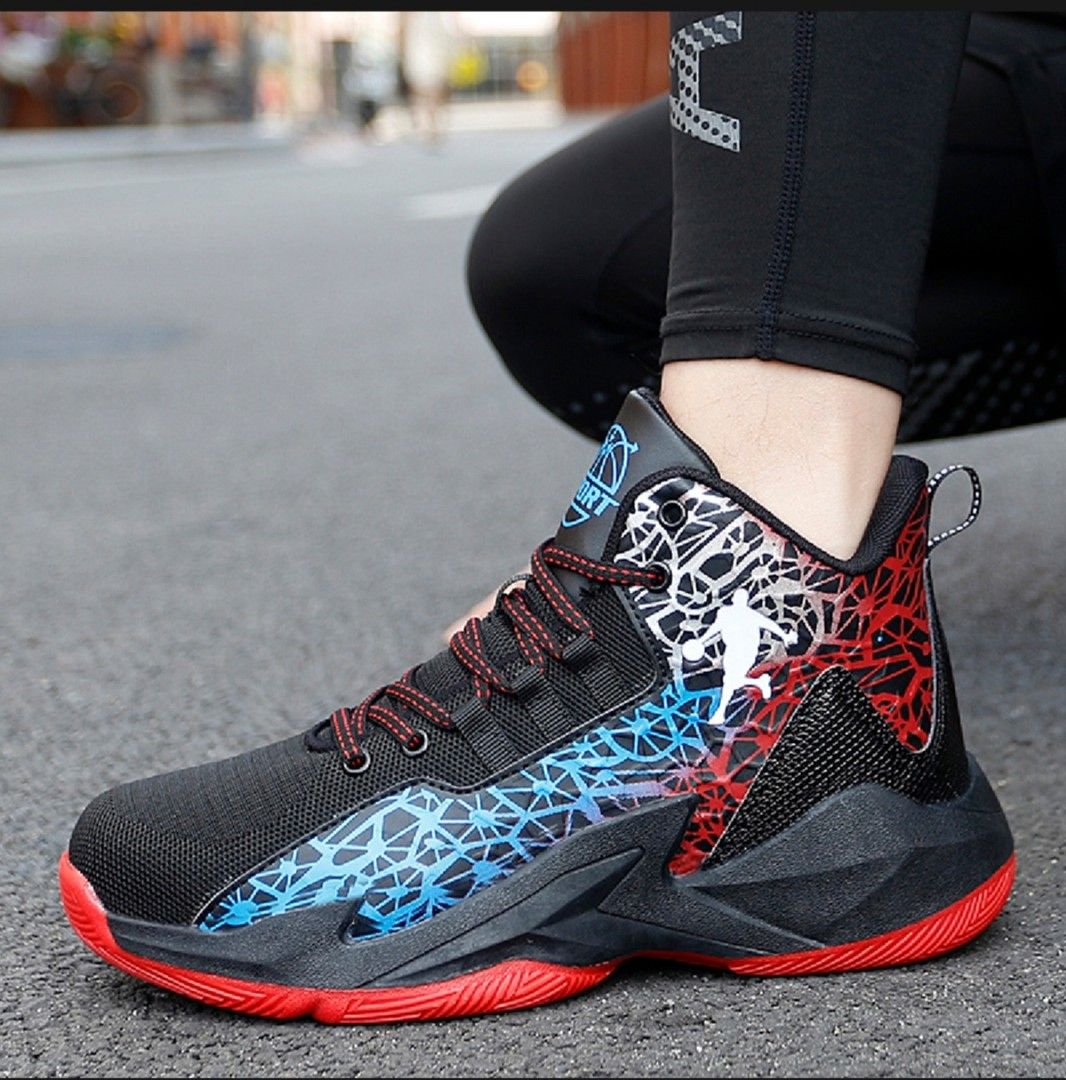 2024 New Ko Basketball Shoes Summer Breathable 7 Generation 12 Generation 5 Generation Limited Edition Jmes Oen Student Sneakers Blue red Size 36