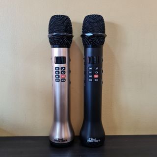 2 PCS Karaoke Microphone Trekie Magic Carry Oke Brand New