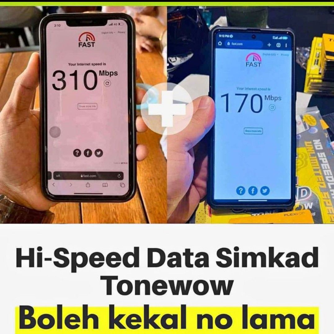 [ JIMAT ] SIMKAD TONE WOW . Unlimited Internet. Unlimited Speed
