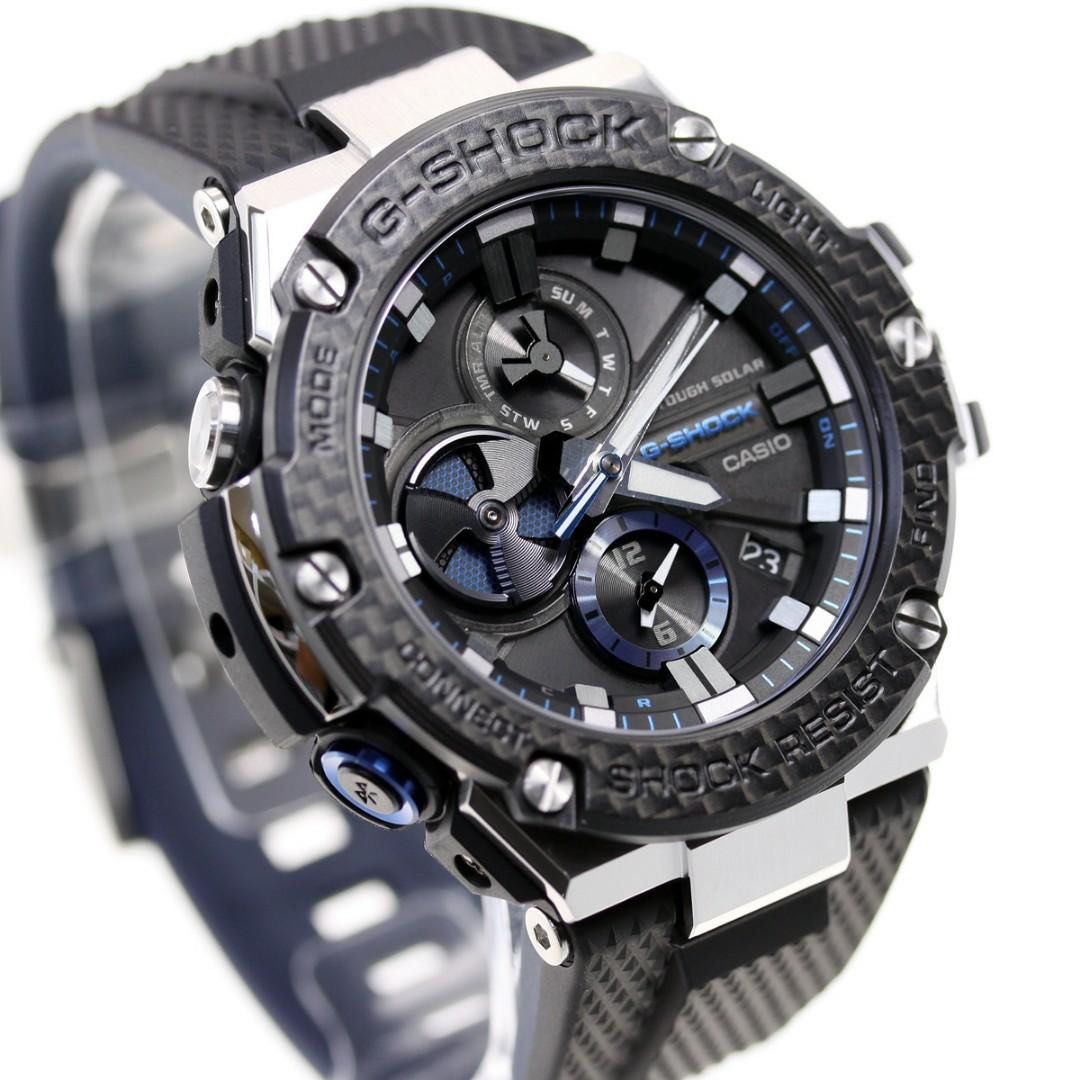 Rare Casio Gshock Gsteel GSTB100 GSTB100XA Carbon Fibre Bluetooth with FREE DELIVERY