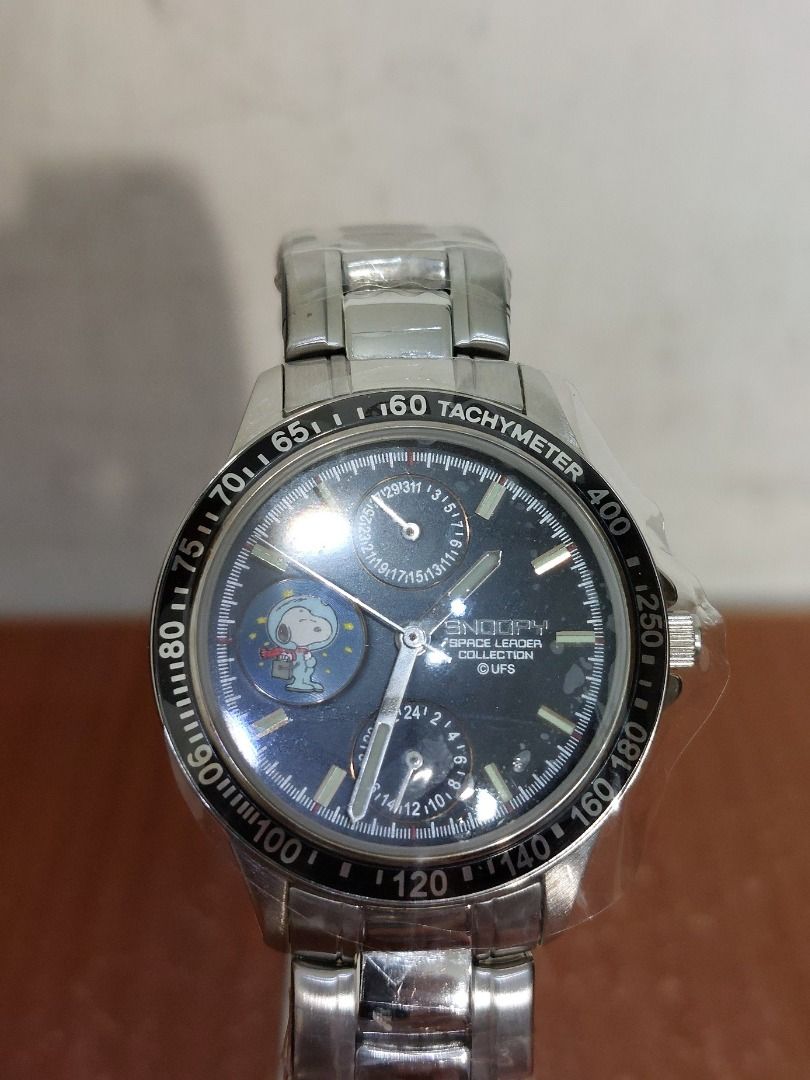新品 SNOOPY Space Leader Collection 史努比 登月錶 古著 腕錶 手錶 限量999隻