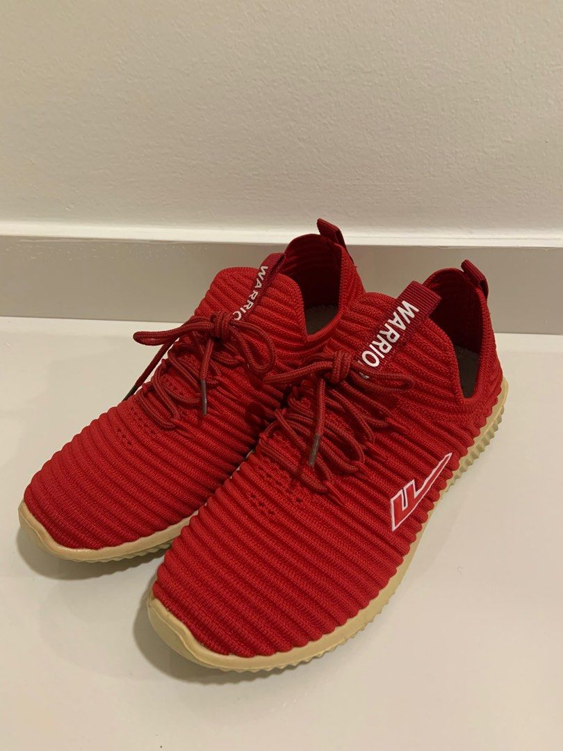warrior Running shoes soft light red Women s Fashion Footwear Sneakers on Carousell