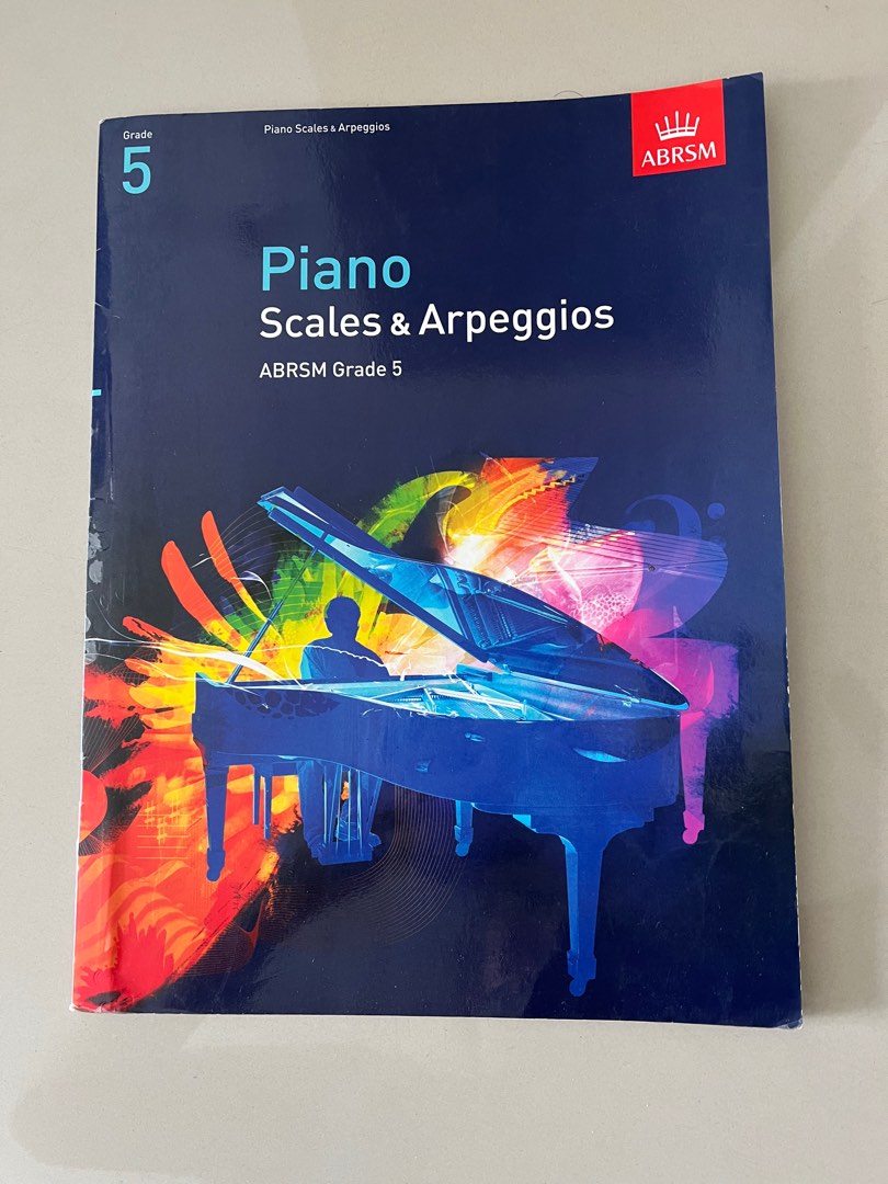 ABRSM Grade 5 Piano Scales & Arpeggios, Hobbies & Toys, Books