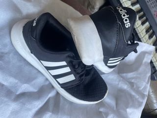Adidas black rubber shoes