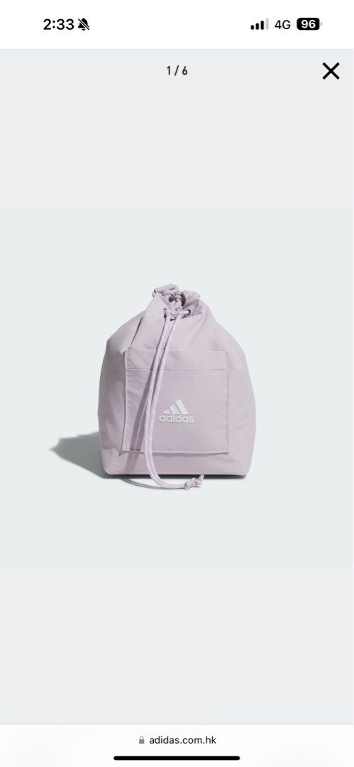 ADIDAS BUCKET BAG LILAC