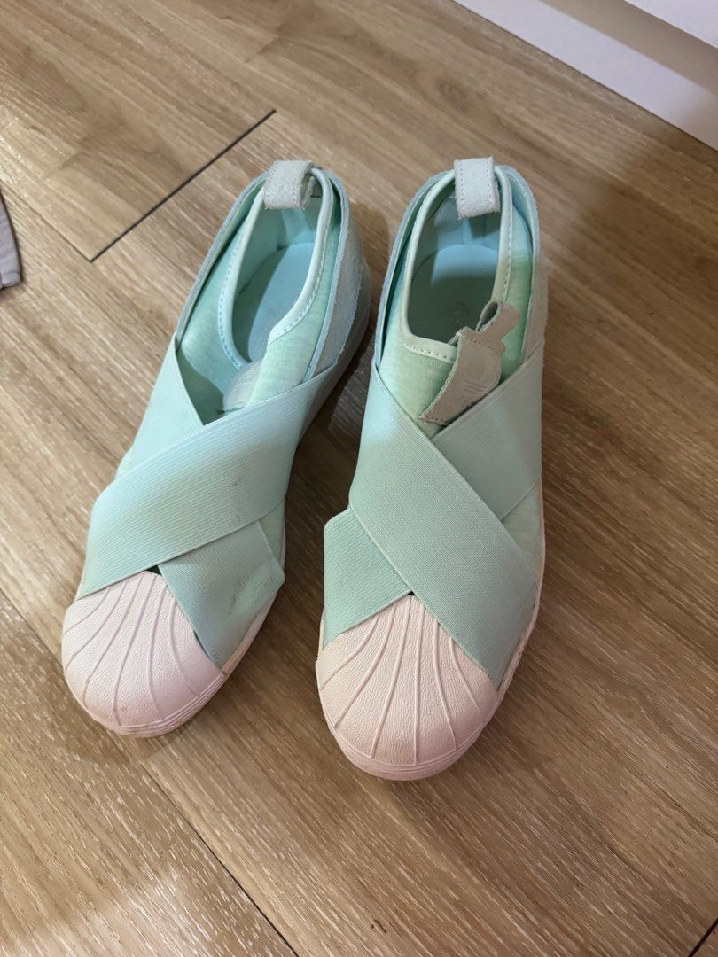 adidas gazelle silver green womens SUPERSTAR SLIP ON  Seek Indonesia