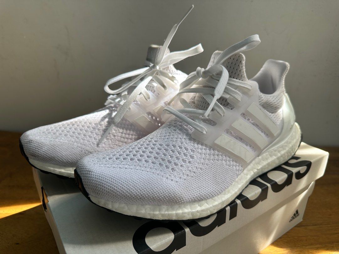 Mens triple white ultra boost store