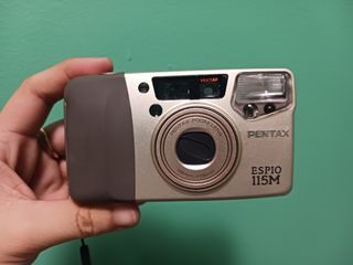 Affordable Pentax Espio 115M Gold Multi AF Point & Shoot 35mm Film Camera, testes okay 👌