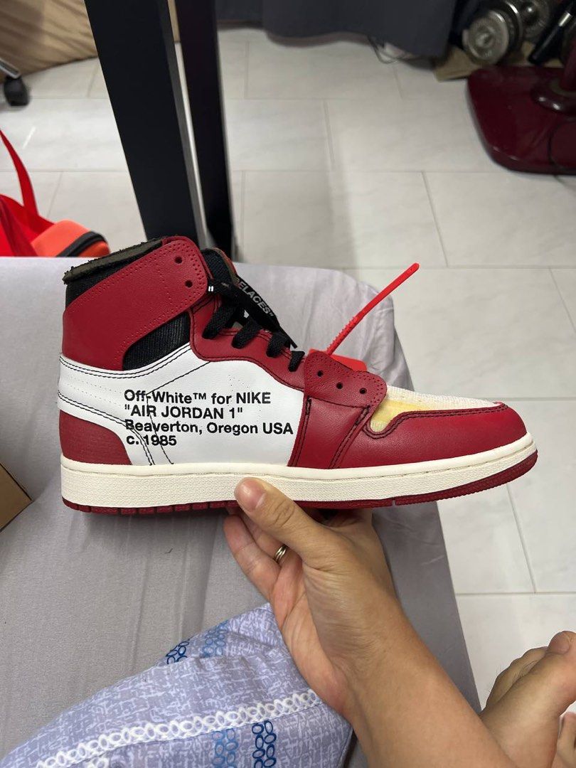 Jordan 1 chicago off white fake store