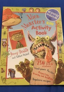 Alien monsters activity book