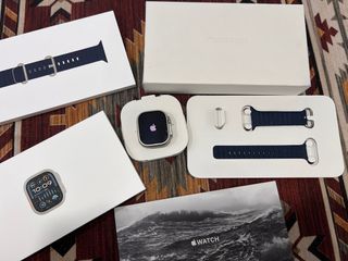 Apple Watch Ultra 2 49mm Titanium GPS + Cellular 100% BattHealth | Warranty til Nov. 05, 2024