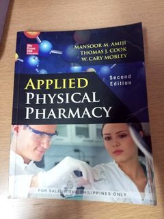 Applied Physical Pharmacy 2nd Ed