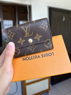 Authentic lv louis vuitton card holder small wallet