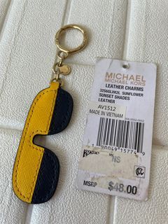 Authentic Michael Kors MK Bag Charm Key Ring