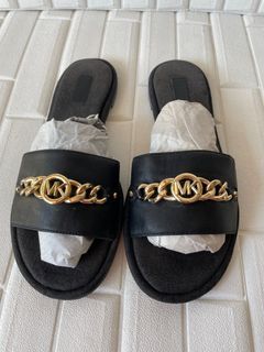 Authentic Michael Kors MK US7.5 slide flats sandals