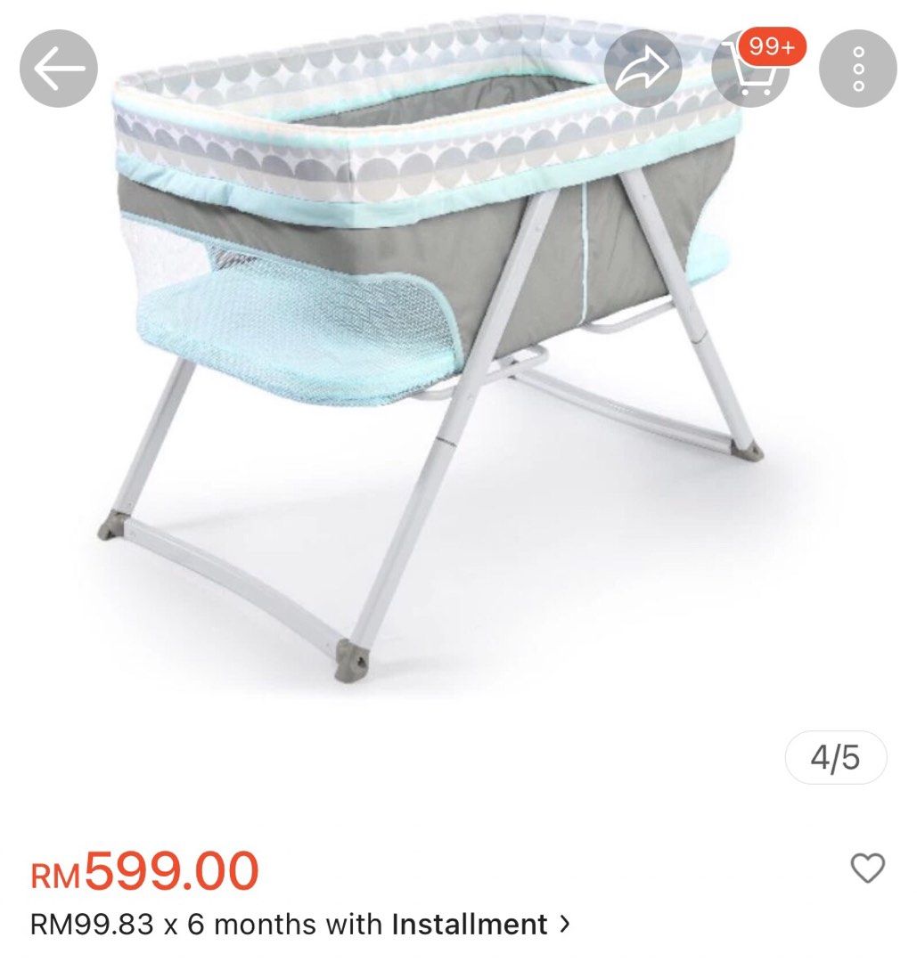 Ingenuity rocking bassinet store
