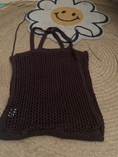 Beach bag (crocheted)